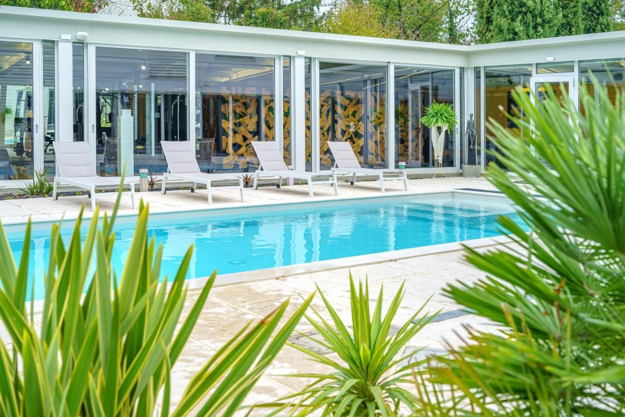 Villa Vittoria B&B - Wellness Terme di Miradolo Bagian luar foto